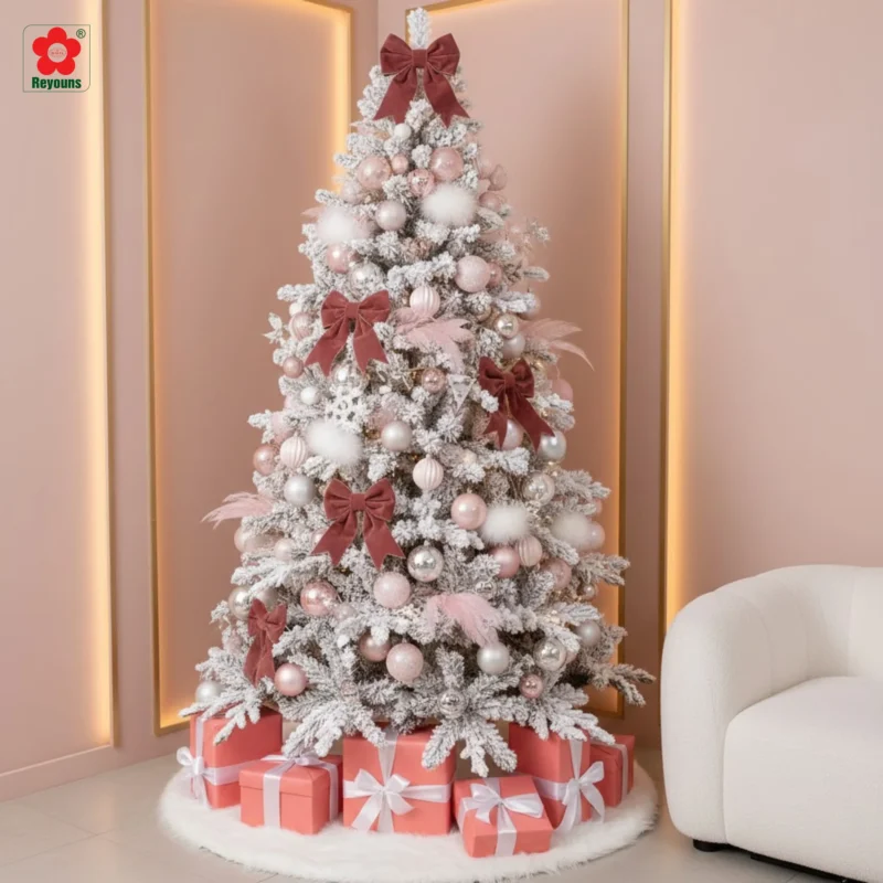 10+ Cách trang trí cây thông Noel màu trắng đẹp, nổi bật