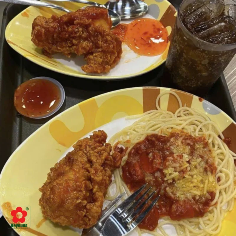 Công thức mì Ý Jollibee sốt cà chua bò bằm chuẩn vị