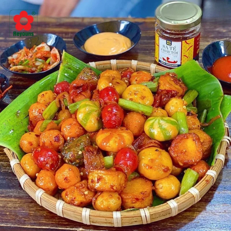 50+ Hình ảnh cá viên chiên thập cẩm đẹp, vàng giòn, nhìn là thèm