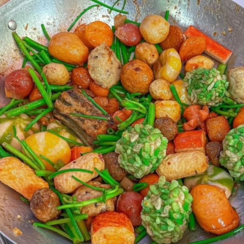 50+ Hình ảnh cá viên chiên thập cẩm đẹp, vàng giòn, nhìn là thèm