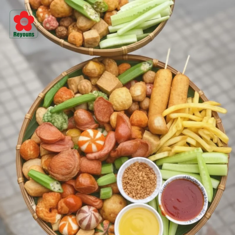 50+ Hình ảnh cá viên chiên thập cẩm đẹp, vàng giòn, nhìn là thèm