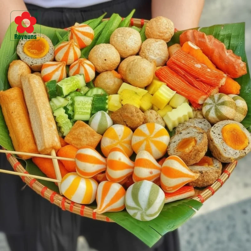 50+ Hình ảnh cá viên chiên thập cẩm đẹp, vàng giòn, nhìn là thèm