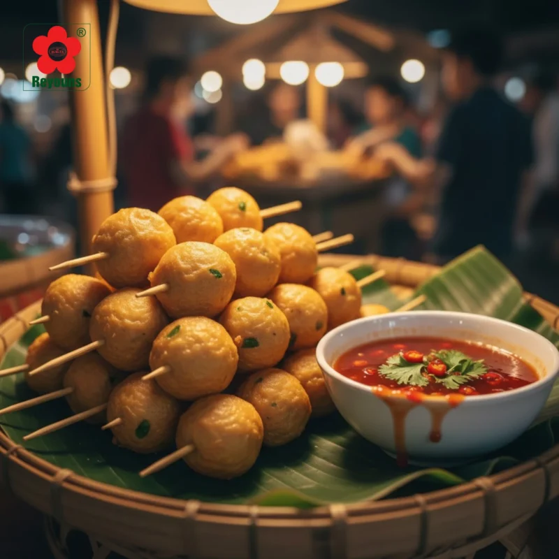 50+ Hình ảnh cá viên chiên thập cẩm đẹp, vàng giòn, nhìn là thèm