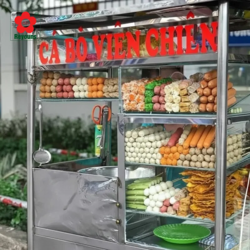 50+ Hình ảnh cá viên chiên thập cẩm đẹp, vàng giòn, nhìn là thèm