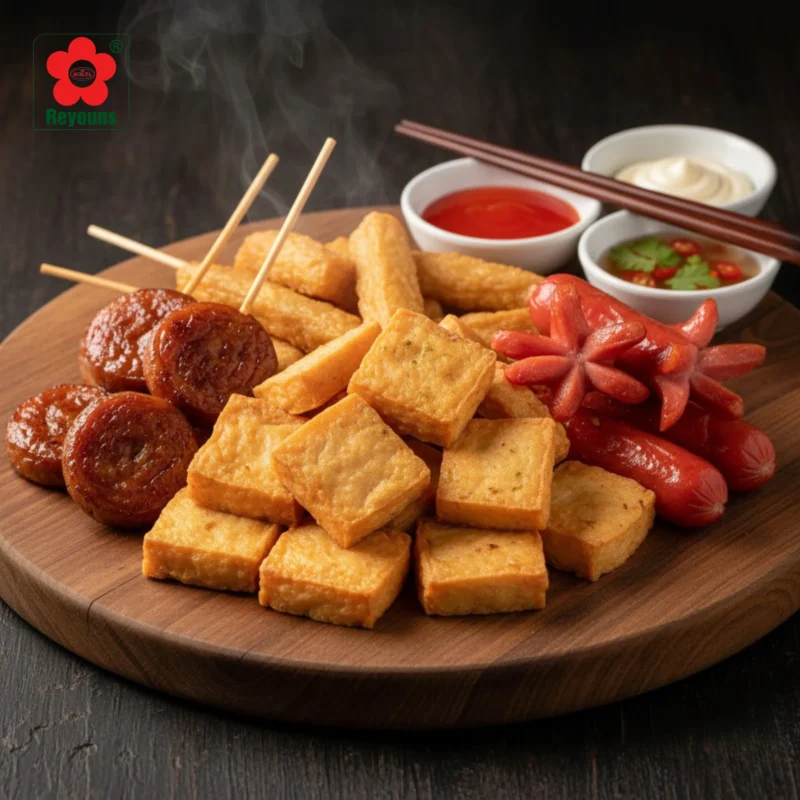 50+ Hình ảnh cá viên chiên thập cẩm đẹp, vàng giòn, nhìn là thèm