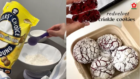 Làm bánh crinkle bằng nồi chiên không dầu nở đẹp, nhanh gọn