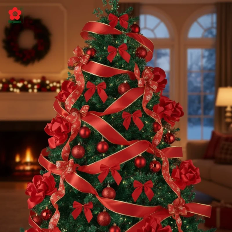 49+ Ý tưởng trang trí cây thông Noel màu đỏ đẹp, nổi bật mùa Giáng Sinh