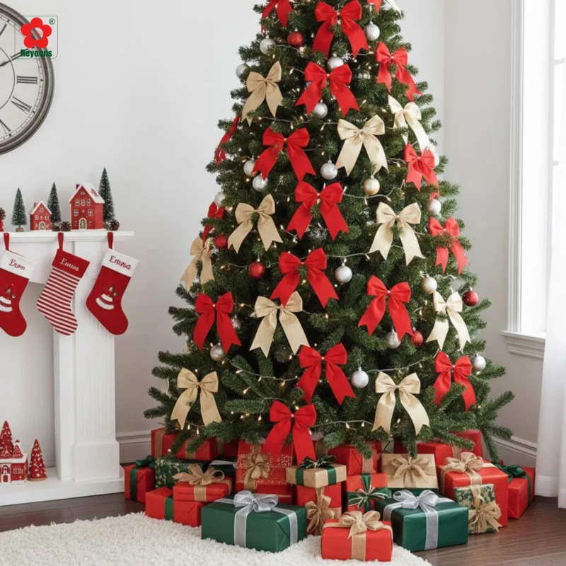 49+ Ý tưởng trang trí cây thông Noel màu đỏ đẹp, nổi bật mùa Giáng Sinh