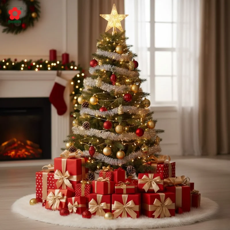 49+ Ý tưởng trang trí cây thông Noel màu đỏ đẹp, nổi bật mùa Giáng Sinh