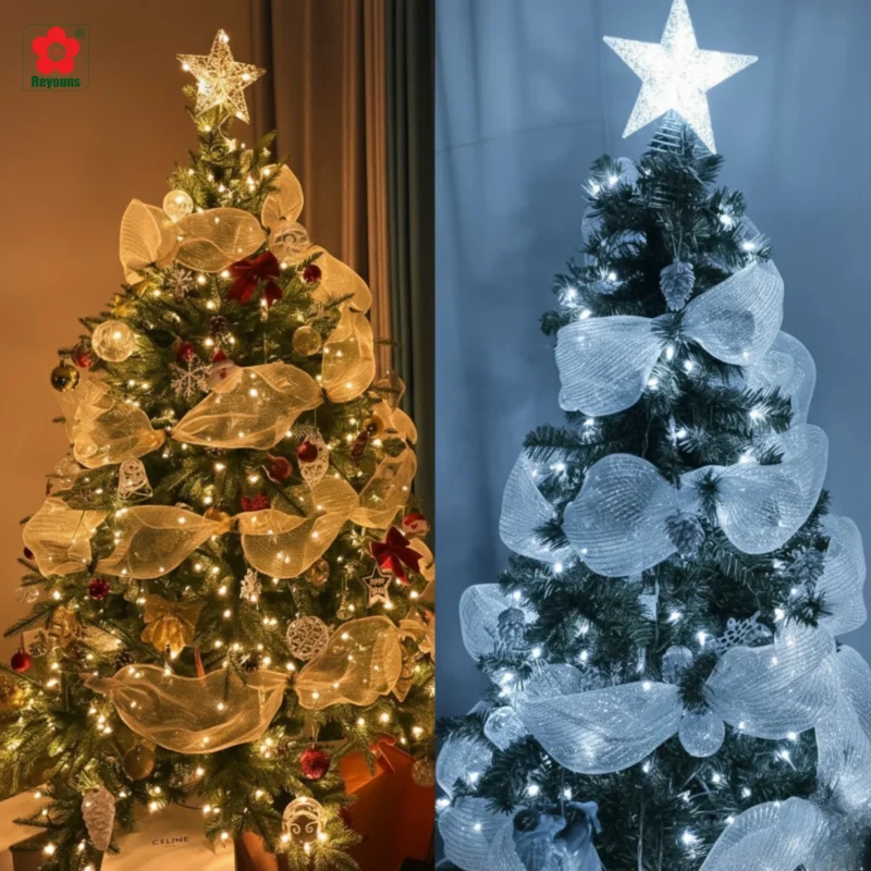 15+ Cách trang trí cây thông Noel màu xanh đẹp, sang trọng nhất