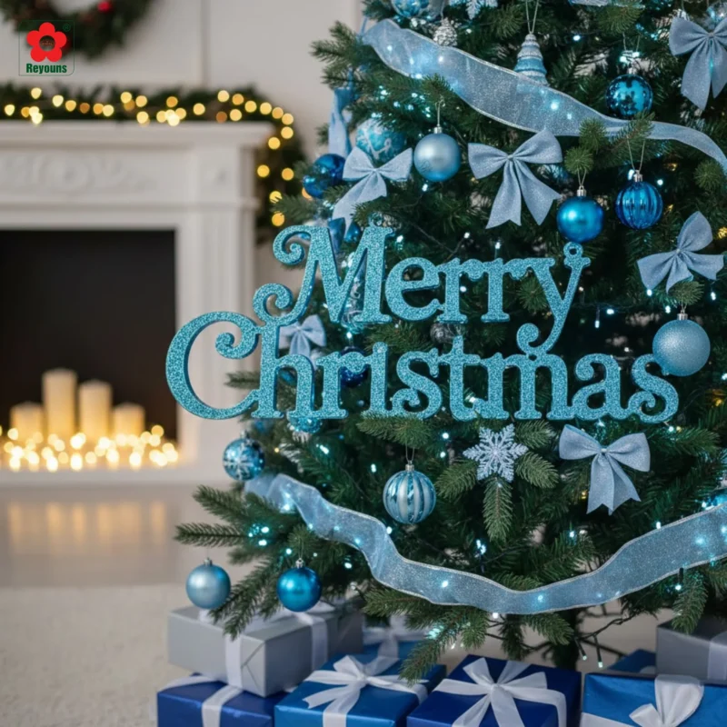 15+ Cách trang trí cây thông Noel màu xanh đẹp, sang trọng nhất