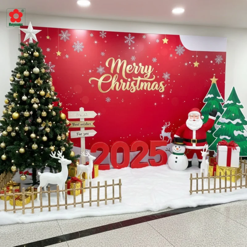 15+ Cách trang trí Noel cho lớp học mầm non đẹp, đơn giản, bé cực thích