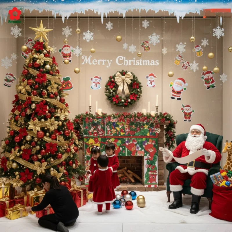 15+ Cách trang trí Noel cho lớp học mầm non đẹp, đơn giản, bé cực thích