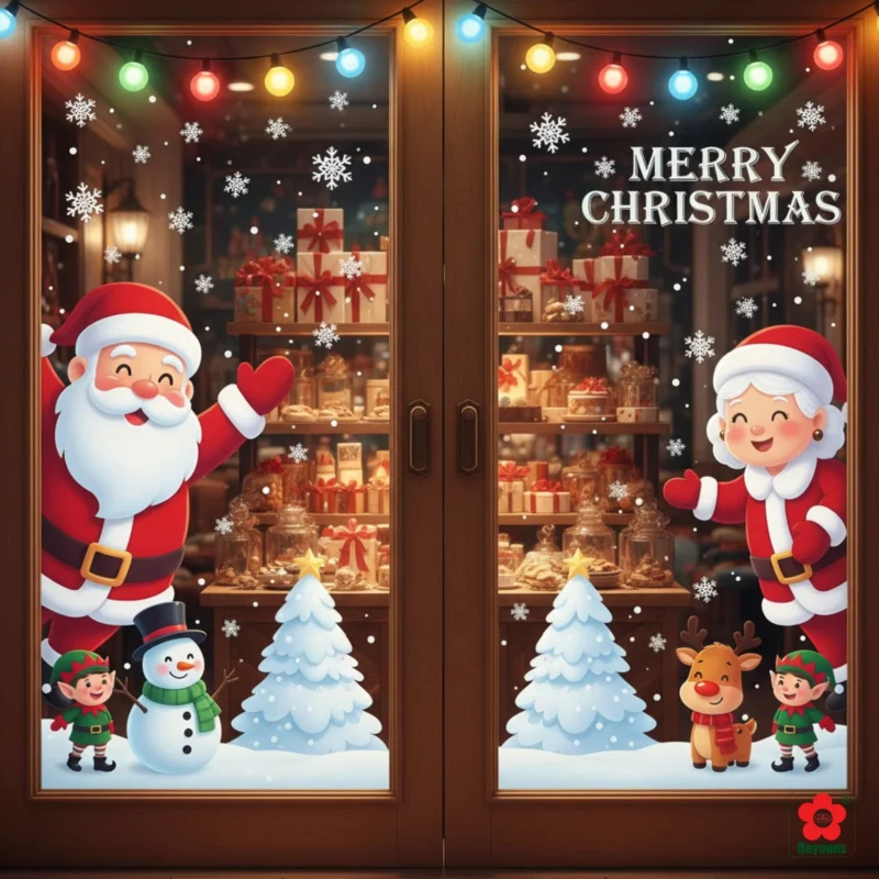 50+ Ý tưởng trang trí Noel trước cửa nhà đơn giản, đẹp lung linh