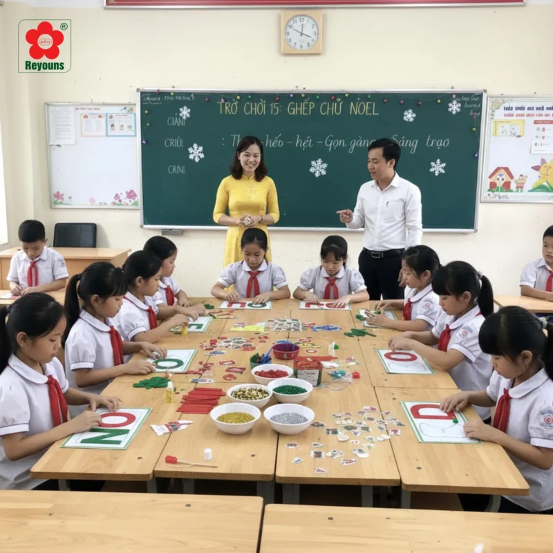 Top 15+ trò chơi Noel cho học sinh tiểu học vui nhộn, dễ tổ chức