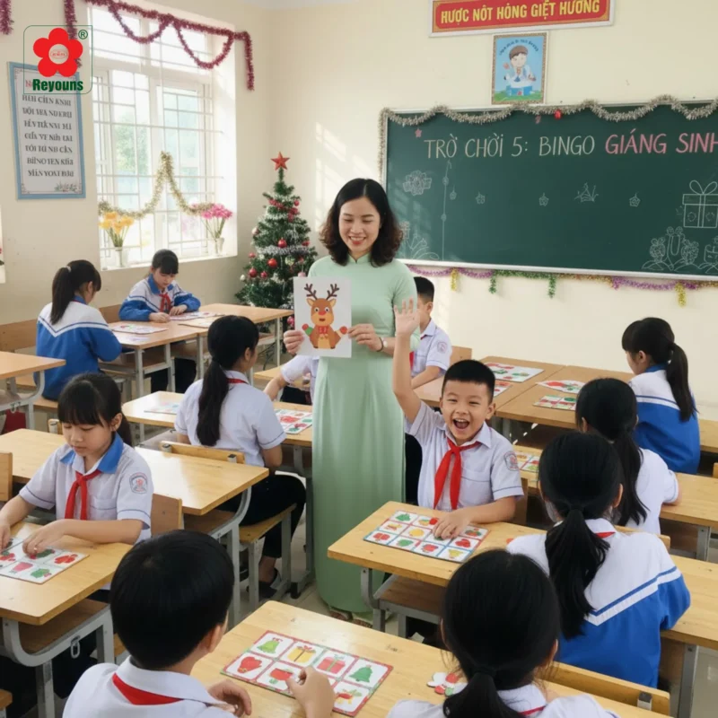 Top 15+ trò chơi Noel cho học sinh tiểu học vui nhộn, dễ tổ chức