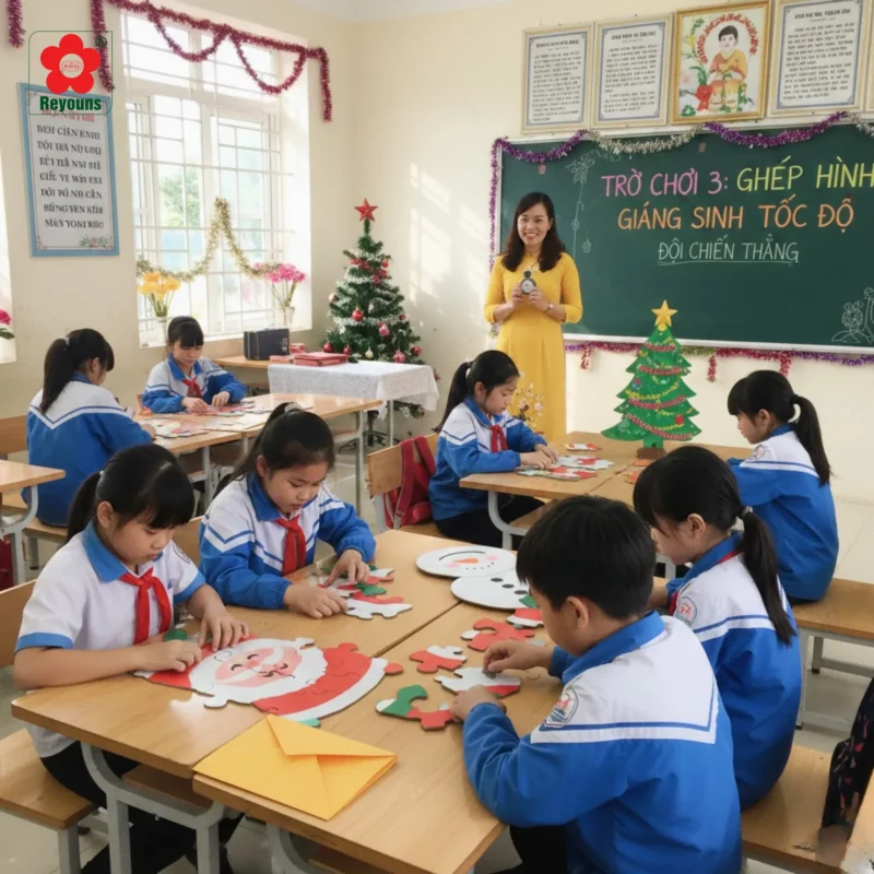 Top 15+ trò chơi Noel cho học sinh tiểu học vui nhộn, dễ tổ chức