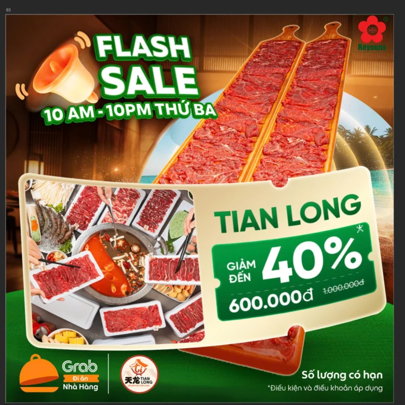 Cách săn voucher Tian Long – Ưu đãi hấp dẫn, cập nhật mới nhất