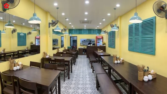 10+ Ý tưởng thiết kế quán bún chả đẹp, hút khách ngay từ cái đầu tiên