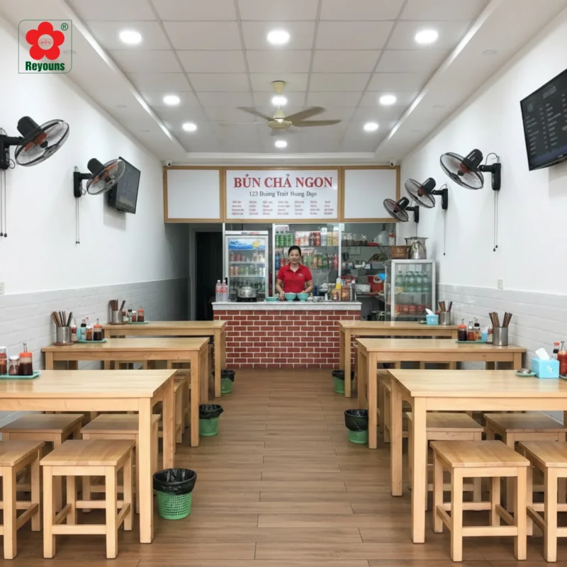 10+ Ý tưởng thiết kế quán bún chả đẹp, hút khách ngay từ cái đầu tiên