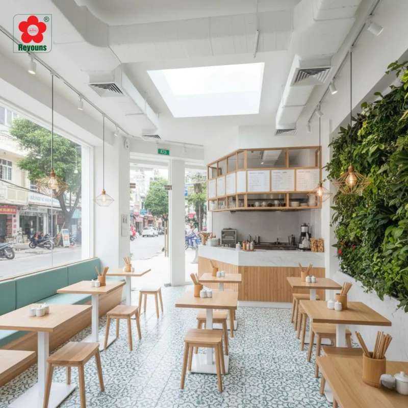 10+ Ý tưởng thiết kế quán bún chả đẹp, hút khách ngay từ cái đầu tiên