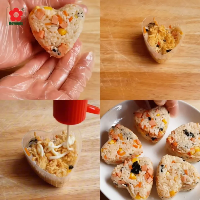 Cách làm cơm nắm tam giác kinh doanh 5k đơn giản, tiết kiệm chi phí