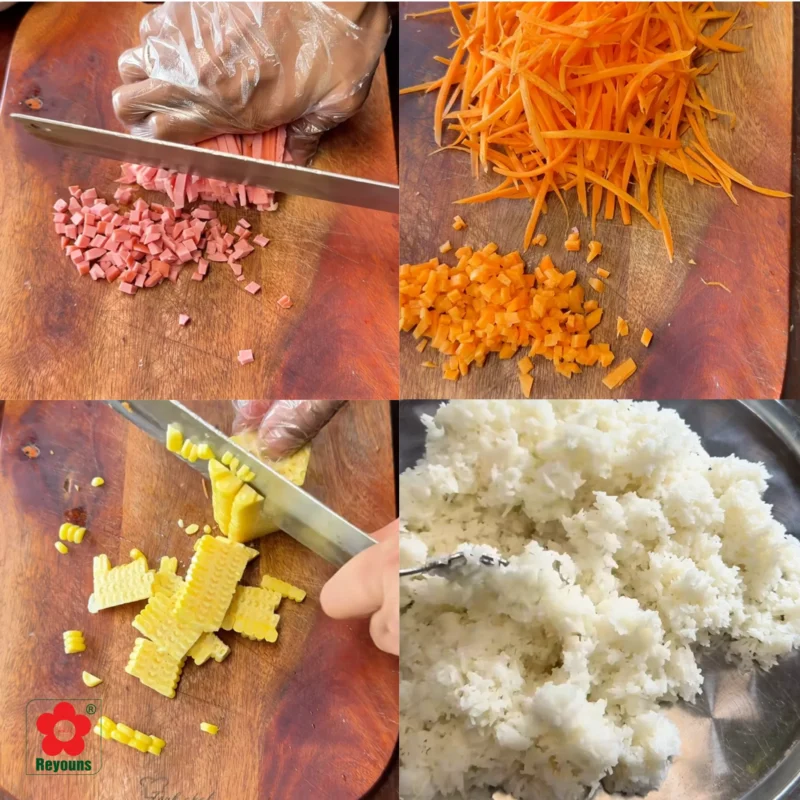 Cách làm cơm nắm tam giác kinh doanh 5k đơn giản, tiết kiệm chi phí