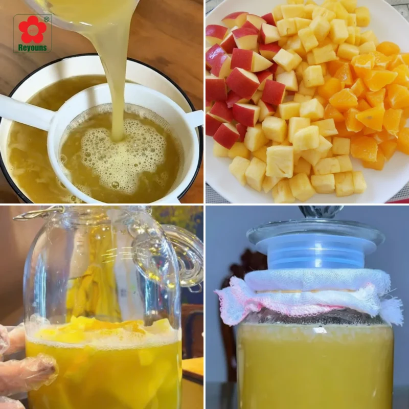 Cách làm nước enzyme từ nước mía kết hợp trái cây tại nhà, dễ thành công