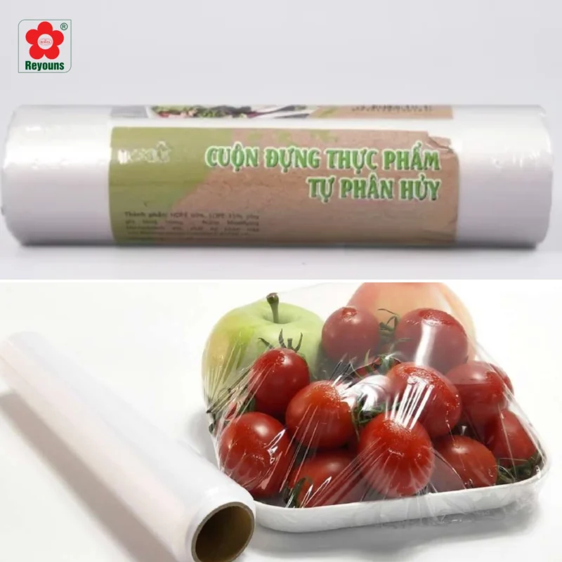 Màng bọc thực phẩm sinh học tự hủy: Giải pháp an toàn và thân thiện môi trường