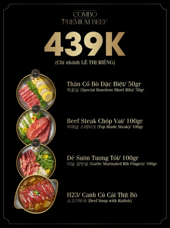 Khám phá Menu Meat and Meet BBQ, giá buffet và review chi tiết