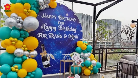 19+ Mẫu trang trí sinh nhật quán nhậu đẹp, sang trọng, lộng lẫy nhất