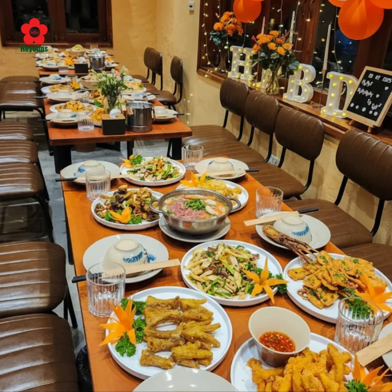 19+ Mẫu trang trí sinh nhật quán nhậu đẹp, sang trọng, lộng lẫy nhất