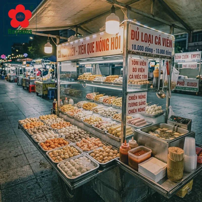 Bán cá viên chiên cần những gì?
