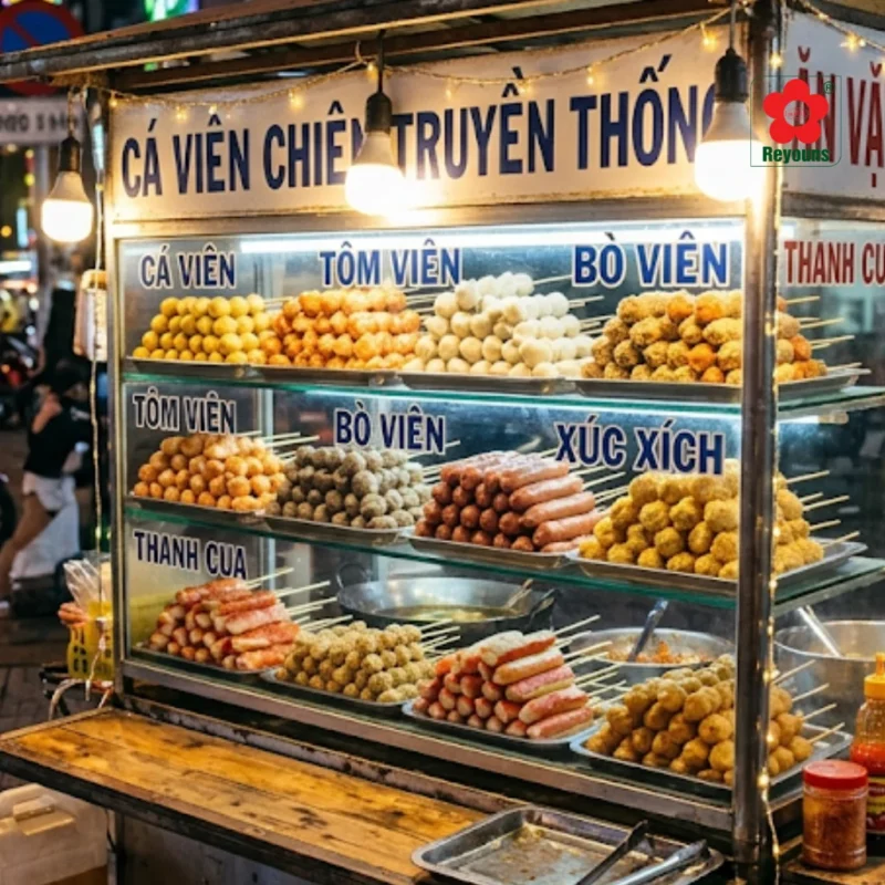 Bán cá viên chiên có lời không, bán cá viên chiên cần bao nhiêu vốn?