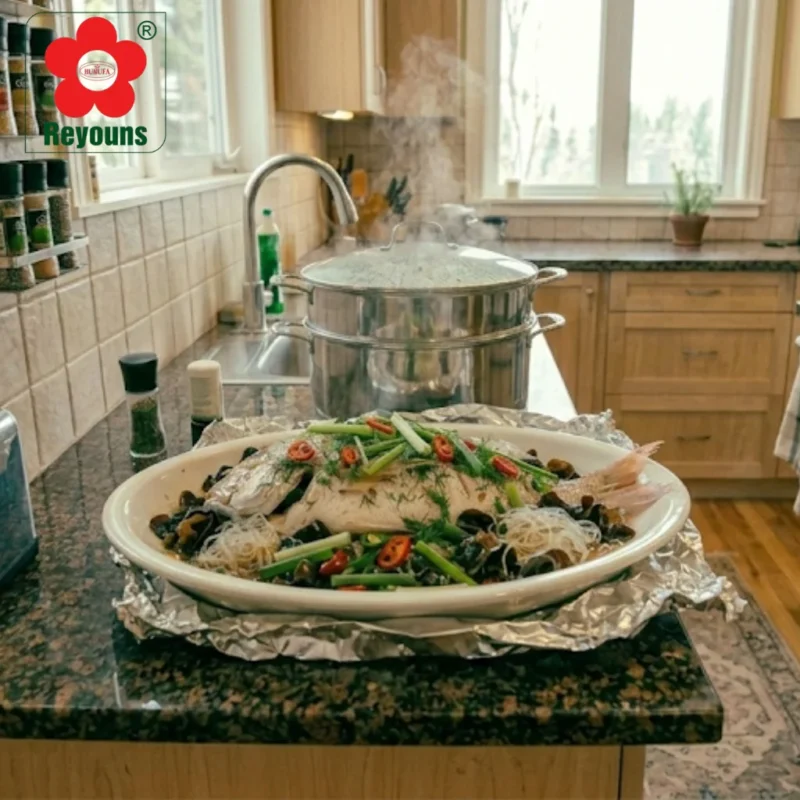 Cách làm cá diêu hồng hấp nấm mèo bún tàu thơm ngon, đơn giản tại nhà