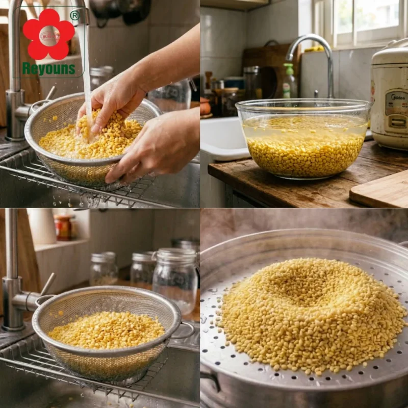 Cách làm bánh gấc bằng bột mì thơm ngon, đơn giản tại nhà