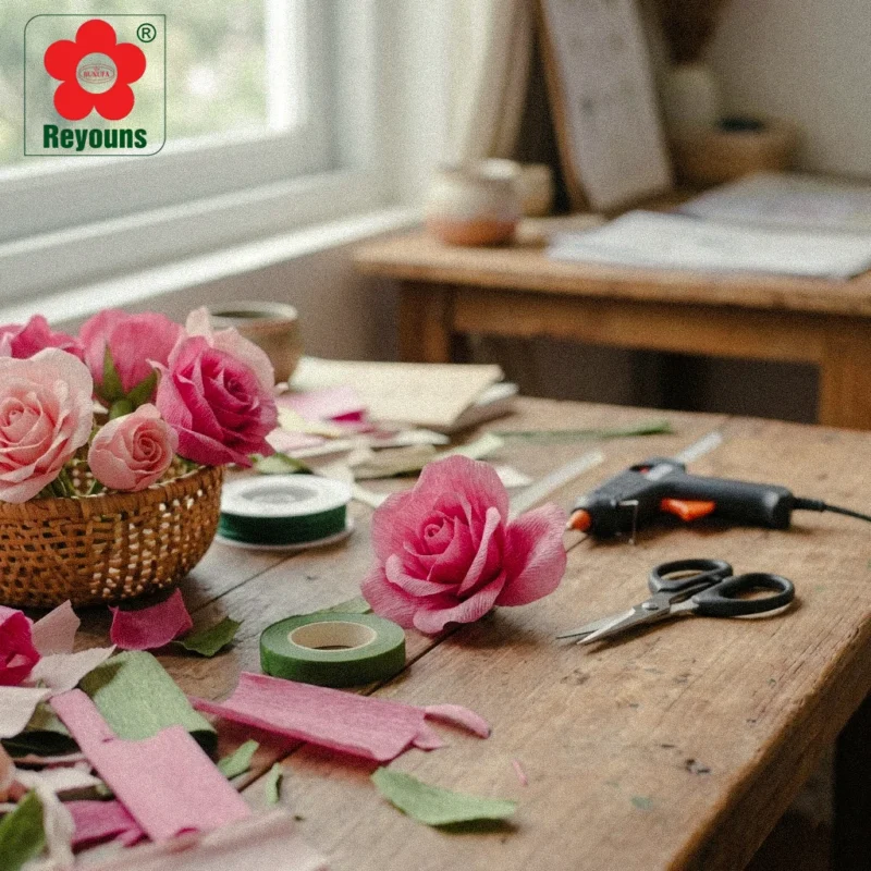 Cách làm bó hoa 8 3