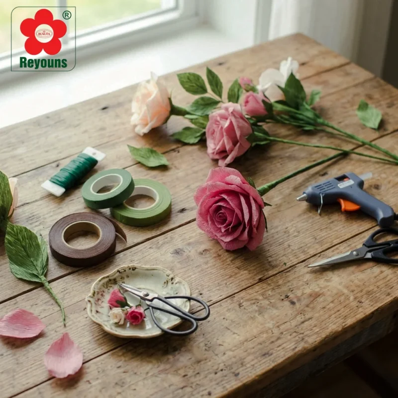 Cách làm bó hoa 8 3