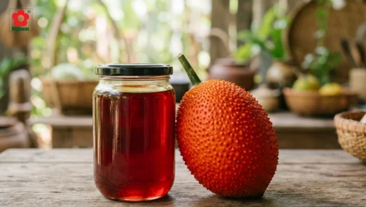 Cách làm dầu gấc bằng dầu ăn lên màu đỏ tự nhiên, cực dễ làm