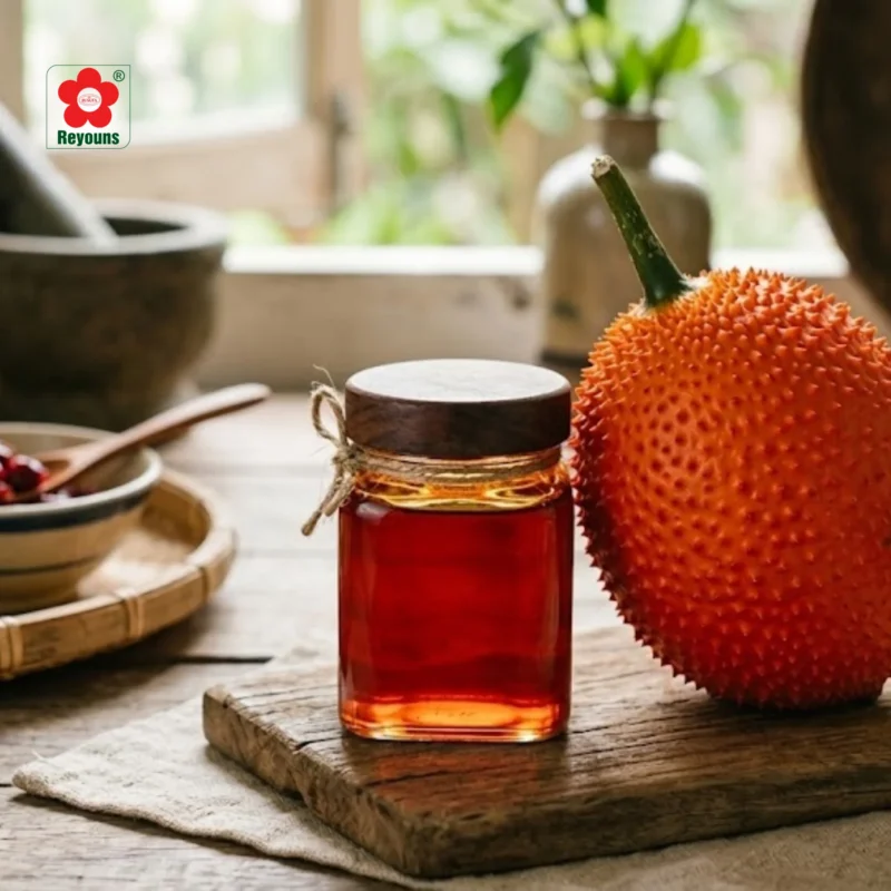 Cách làm dầu gấc bằng dầu oliu lên màu đỏ tự nhiên, cực dễ làm