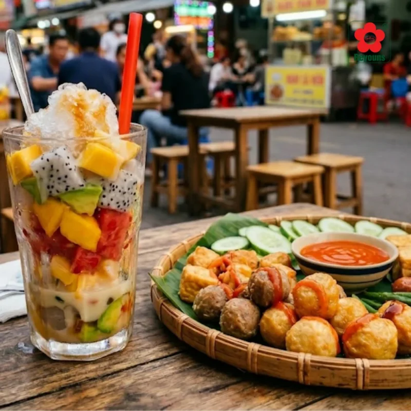 Cách làm hoa quả dầm kinh doanh đơn giản, dễ bán, lợi nhuận cao