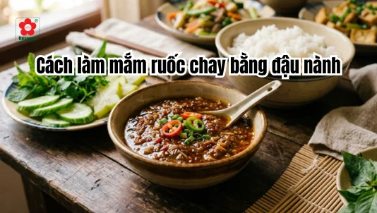 Cách làm mắm ruốc chay bằng đậu nành sạch, an toàn, không phẩm màu tại nhà