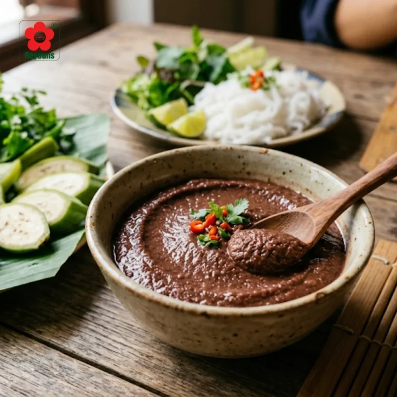 Cách làm mắm ruốc chay bằng đậu nành sạch, an toàn, không phẩm màu tại nhà