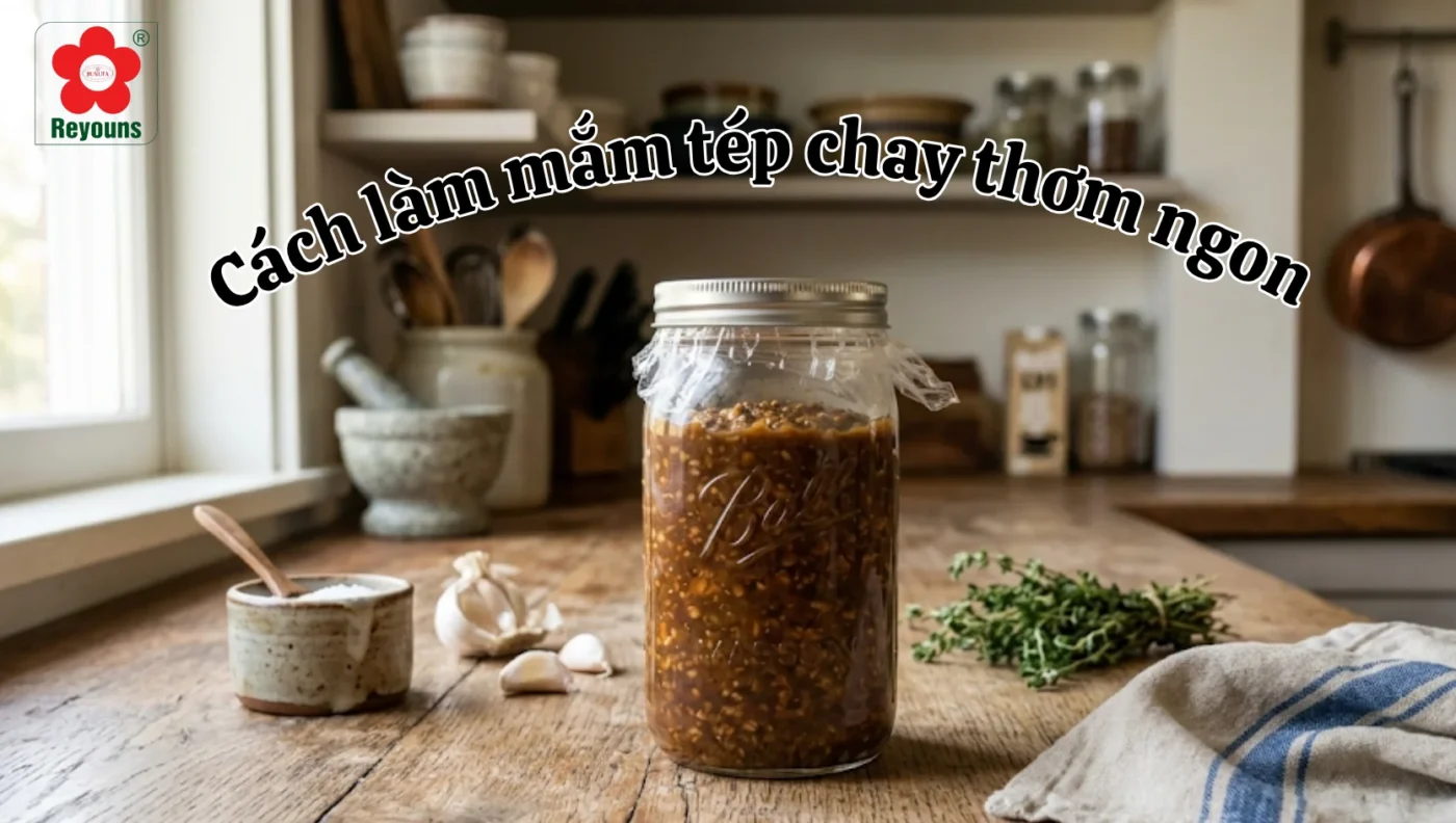 Cách làm mắm tép chay thơm ngon, đậm đà chuẩn vị tại nhà