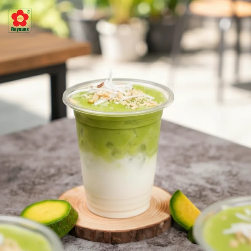 Cách làm sinh tố bơ dừa non ngon béo ngậy, uống là ghiền