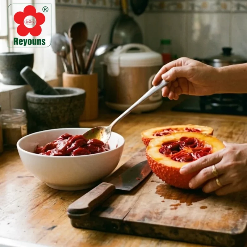 Cách làm sinh tố gấc thơm ngon bổ dưỡng chỉ với 10 phút