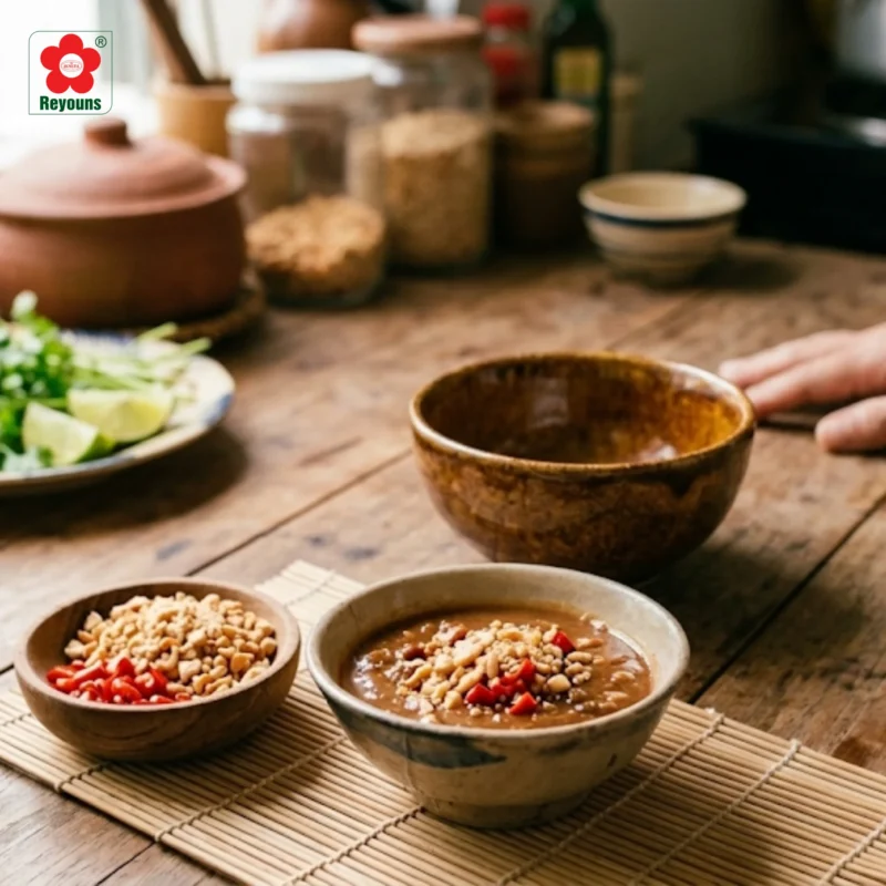 Cách làm tương đậu phộng ăn bánh xèo thơm béo, đơn giản tại nhà