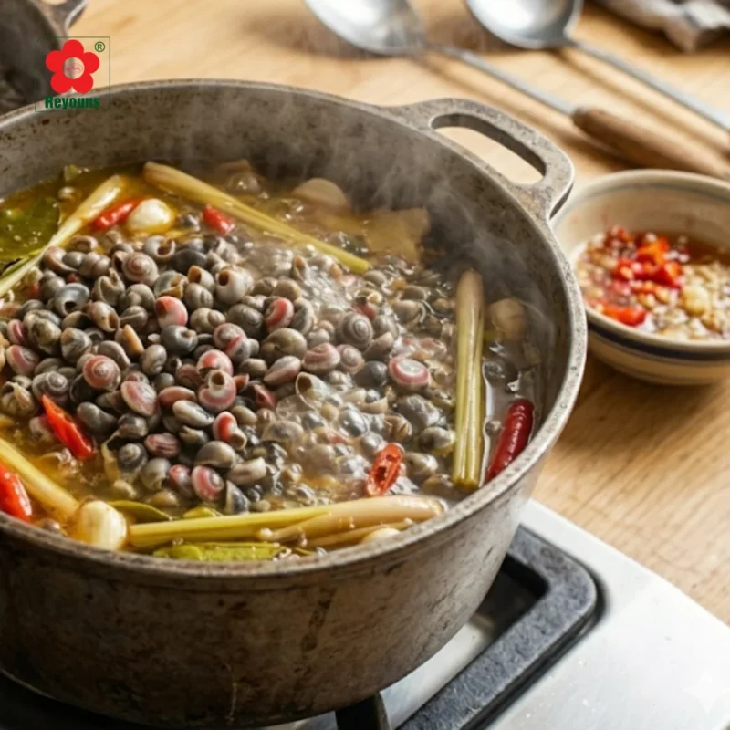 Cách luộc ốc ruốc không bị thụt dễ làm, ai cũng thành công