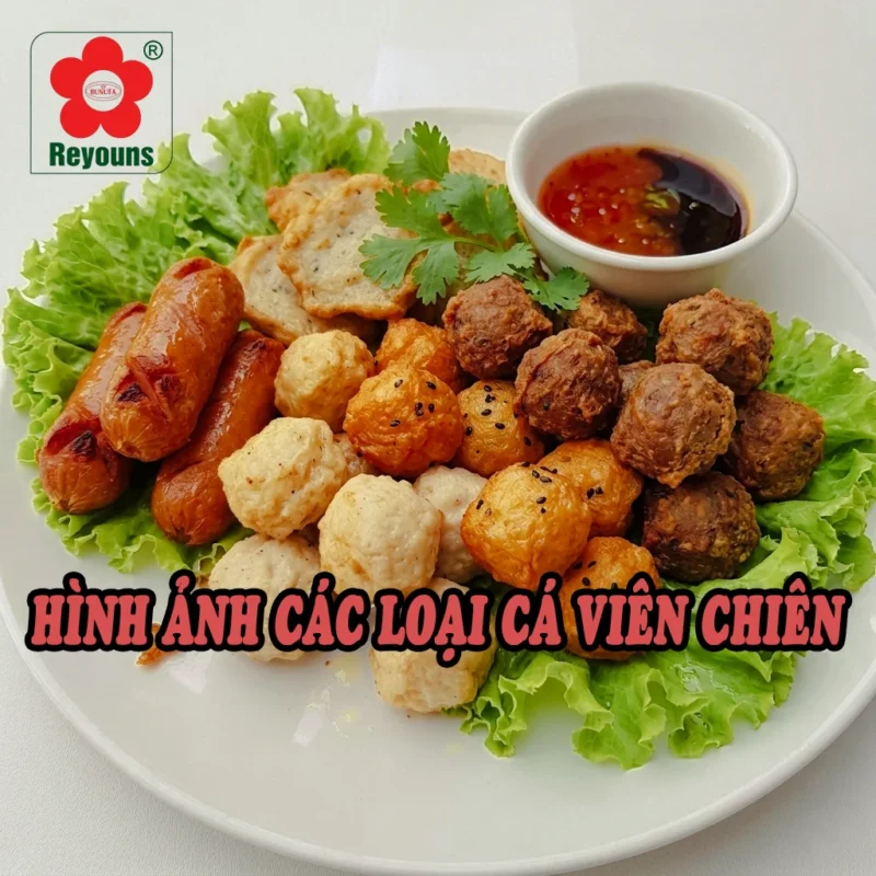 Hình ảnh các loại cá viên chiên