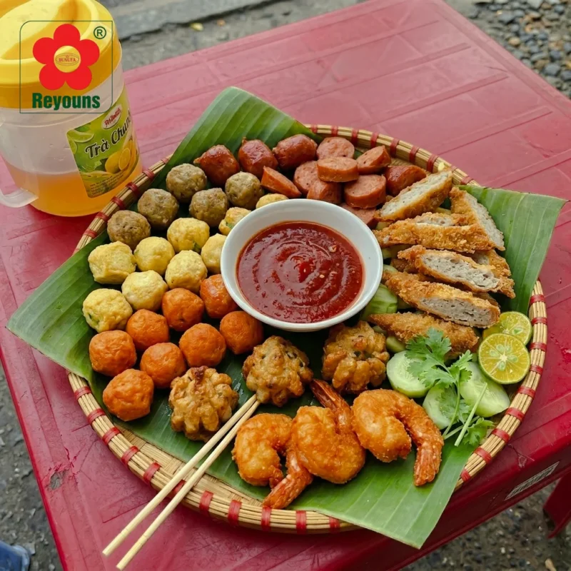 Hình ảnh các loại cá viên chiên